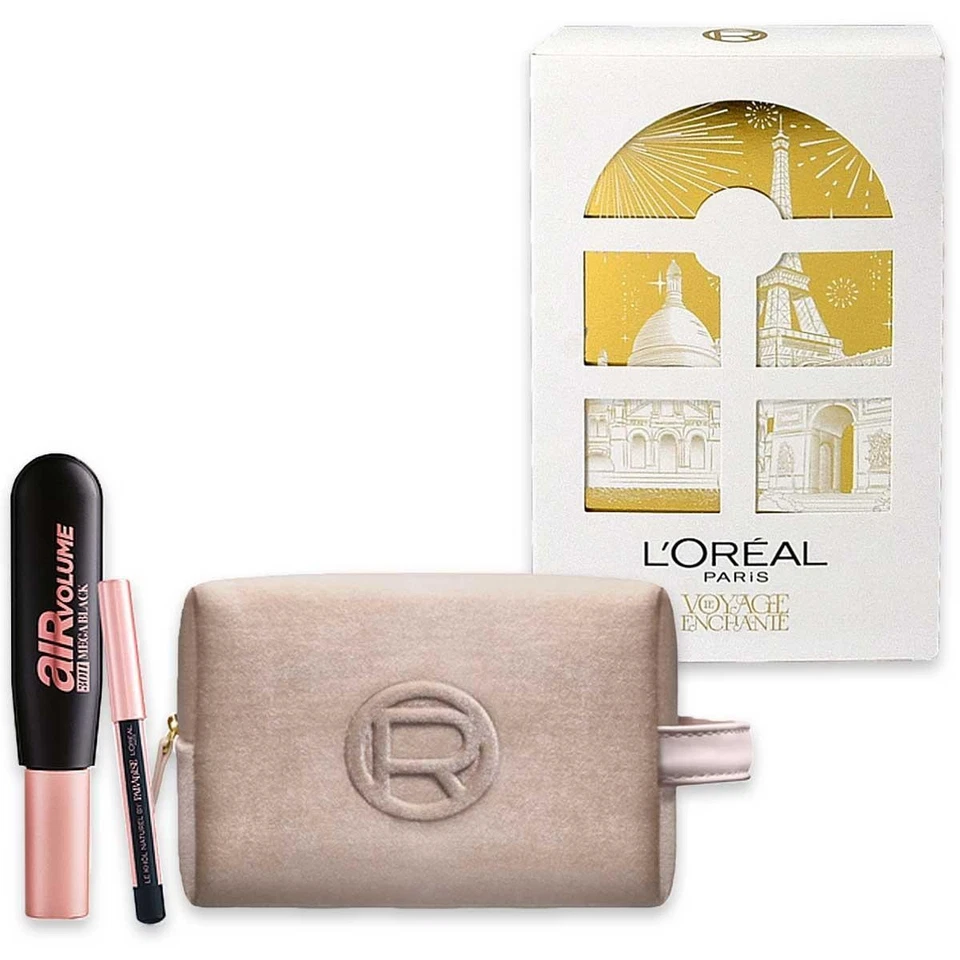 L’Oreal Pochette Var Air Vol Máscara + Lápiz Maquillaje Ojos Regalo Completo Foto 1 de 1