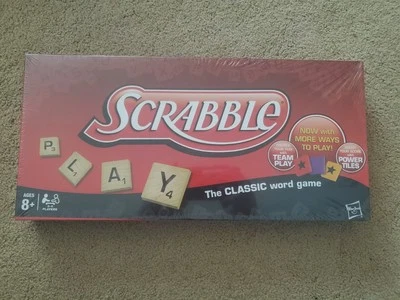 Scrabble The Classic Word Game - Board Game by Hasbro 2012 NEW & Sealed - Image 1 of 2