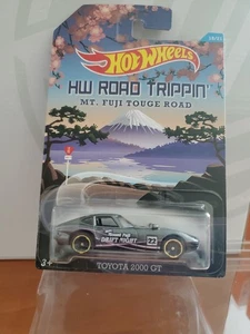 Hot Wheels 2015 Walmart Exclusive HW Road Trippin' #18/21 Toyota 2000 GT Fuji - Foto 1 di 5
