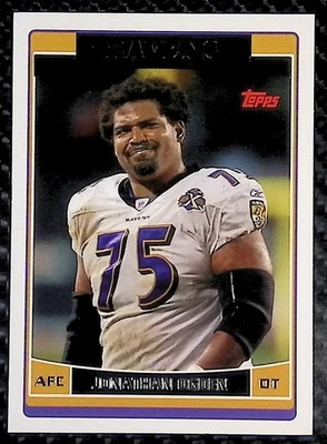 Jonathan Ogden - 2006 Topps Chrome #60 - Baltimore Ravens - Image 1 of 2