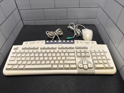 Vintage Compaq Wired USB Keyboard & Mouse Combo Model SDM4540UL (Tested & Works) - Image 1 of 4