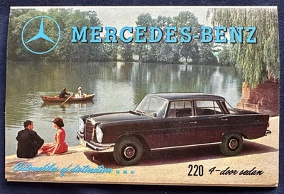 Mercedes Benz sales brochure - Image 1 of 4