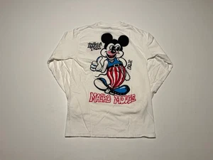 The Station Joshua Tree California Macho Mouse Long Sleeve T shirt White Small - Picture 1 of 9