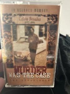 “MURDER WAS THE CASE” THE SOUNDTRACK SNOOP [CASSETTE TAPE] DEATH ROW 1994 RARE - Picture 1 of 1