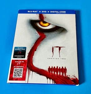 IT Chapter 2 Blu-ray + DVD & Digital w/ Slipcover & Bonus Disc: Bill Skarsgard - Picture 1 of 4