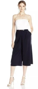 Ted Baker London Haylyn Strapless Wide Leg Jumpsuit Size 10/ 12 Large UK 4 - Picture 1 of 9