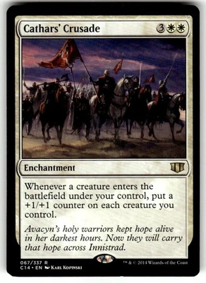 Cathars' Crusade 67 R Commander 2014 Near Mint - Image 1 of 2