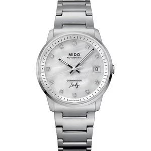 Herrenuhr Mido COMMANDER LADY Silberfarben - Bild 1 von 2