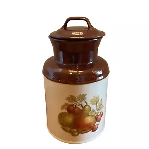 McCoy Pottery 10,5" frasco/galletas lata de leche festival 253 - Imagen 1 de 10