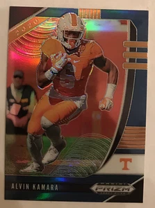 ALVIN KAMARA 2020 PANINI PRIZM DRAFT PICKS BLUE PRIZM Refractor  #6 Tennessee - Picture 1 of 2