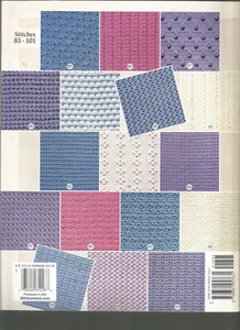 101 Stitches Afghans Crochet Patterns American School of Needlework H91 - Picture 1 of 6