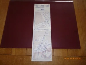 BRITISH AIRWAYS AERAD LONDON AREA CHART  135th EDITION 5 OCT 1978 *TATTY & RARE* - Picture 1 of 16