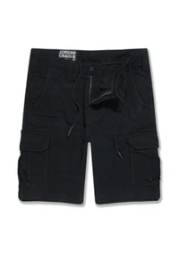 JORDAN CRAIG OG - XAVIER CARGO SHORTS (BLACK) - Picture 1 of 4