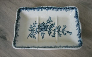 Ancien Porte savon faience St Amand NIGELLA - Photo 1/12