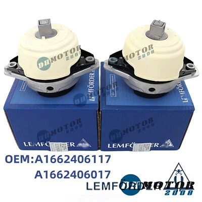 For Mercedes-Benz ML550 GL450 GL550 GLS550 OEM Pair of L&R Engine Mounts Foto 1 de 4