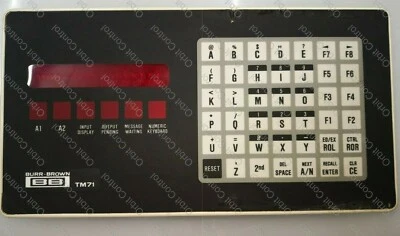 BURR-BROWN TM71 CONTROL PANEL DISPLAY -NEW W/O BOX - Image 1 of 3