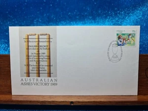 First Day Cover📮1989 (70c) Australian Ashes Victory📮Mosman NSW - Picture 1 of 2