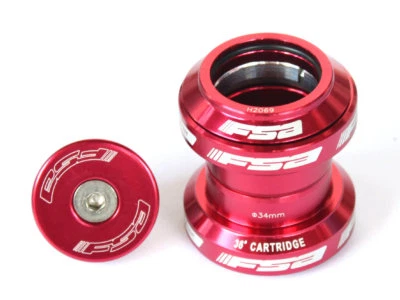 FSA Orbit MX Threadless Headset 1-1/8" 34mm W/Top Cap - Image 1 of 3