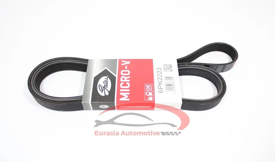 Cinturón Gates Serpentine 6PK2223 para Chevrolet Express 1500 2001-2014 V6 4,3 L Foto 1 de 1