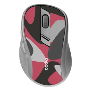 Rapoo 184339 Kabellose lautlose Multi-Mode-Maus M500 Camouflage Rot Maus  - Bild 1 von 1