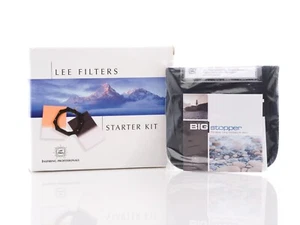 Lee Filters Starter Kit 2 Filter Set w Filter Holder + Big Stopper 10 Stop ND - Picture 1 of 1