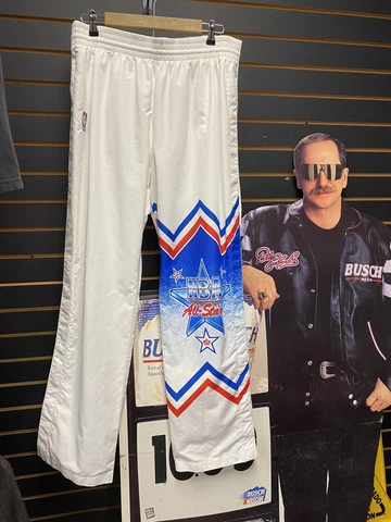 1991 NBA All Star East Mitchell & Ness Men's Authentic Warmup Pants Size XL Cover
