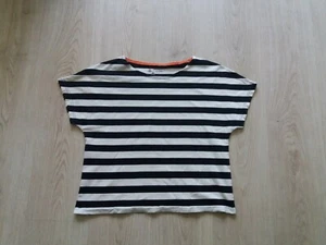 Camicia top GUDRUN SJODEN cotone biologico a righe taglia S - Foto 1 di 3
