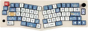 CIDOO ABM066 Alice-Layout Mechanical Keyboard with TFT-LCD Screen & Rotary Knob - Picture 1 of 7