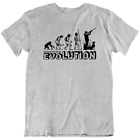Hunting Evolution Hunt Hunter Shooting Gun Funny T-Shirt Tee Mens Gift New