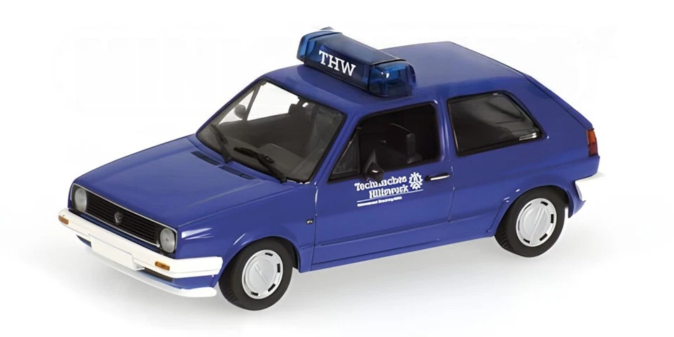Minichamps 1:43 VOLKSWAGEN GOLF II THW - 400054190 - Immagine 1 di 1