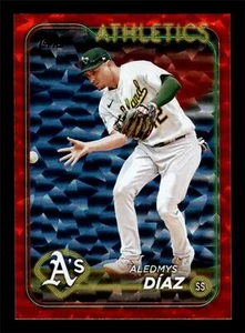2024 Topps Series 2 ALEDMYS DIAZ ORANGE FOIL #586 ATHLETICS /299 - Picture 1 of 2