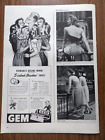 1943 Gem Razor Shaving Ad Romance Begins when &#39;5 o&#39;clock Shadow Ends!