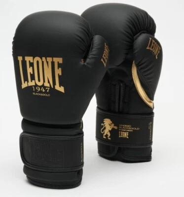GUANTONI LEONE 1947 GN059D BLACK&GOLD BOXE THAI KICK MMA