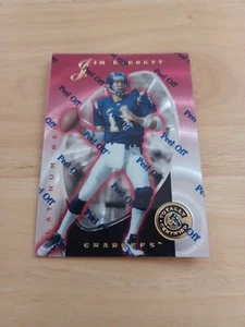 1997 Pinnacle Totally Certified Platinum Red #71 Jim Everett #rd /4999 Chargers - Picture 1 of 2