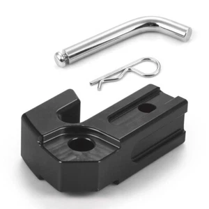 2" Receiver Hitch Slider Skid Protection 45000 lbs for 3/4" D-Ring Black - Picture 1 of 6