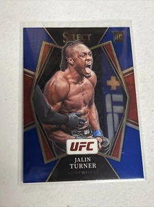 2022 Panini Select UFC, Jalin Turner radiocontrol nivel premier al por menor AZUL PRIZM, #140 - Imagen 1 de 2