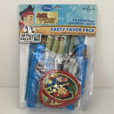 Disney Jake and the Neverland Pirates Birthday Party Supplies 48 Pieces Gift Bag - Image 1 of 4