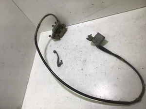 2002 02 Suzuki RM125 RM250 OEM FRONT BRAKE MASTER CYLINDER CALIPER LEVER LINE - Picture 1 of 10