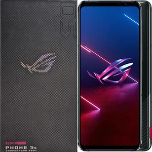 BNIB Asus ROG Phone 5s Dual-SIM 128GB + 12GB Black Factory Unlocked 5G OEM - Afbeelding 1 van 1
