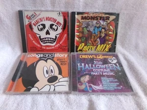 4 Kids' Hallowenn CDs, Mickey's Spooky Night, Mancini's Monster Hits MORE - Picture 1 of 22