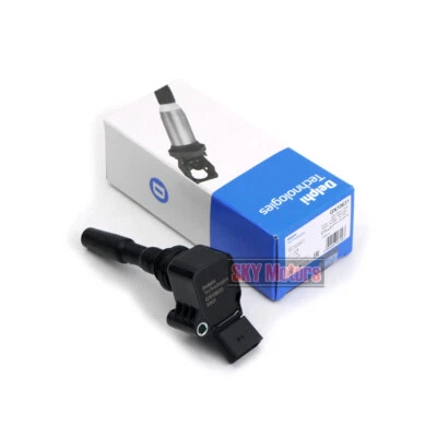 Vela de ignição Delphi bobina para Audi A1 Q2 Q3 VW Golf Jetta Tiguan 1.4 EA211 - Imagem 1 de 4