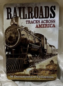 Railroads Tracks Across America Train Documentary DVD 2 Disc Set 2011 Mill Creek - Picture 1 of 3