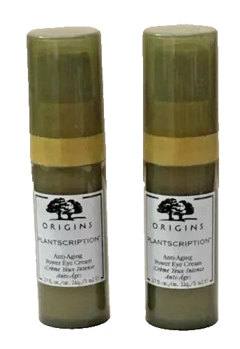 2 Origins PLANTSCRIPTION антивозрастной крем для глаз.17 унций/5 мл x 2 = 10 мл - Изображение 1 из 1
