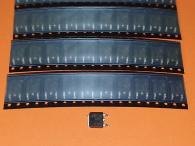 10x 600V / 2A / 60W N-Channel POWER-MOSFET DPAK TO-252 - Bild 1 von 3