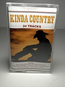 V/A KINDA COUNTRY CASSETTE TAPE ALBUM - Picture 1 of 4