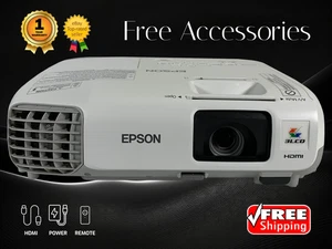 Affidabile Proiettore Epson 3LCD Wireless Ready 2700 Lumen Contrasto 10.000 con Kit🌟 - Foto 1 di 9