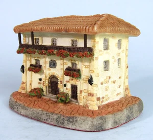 HOTEL LOS INFANTES Cantabria España Vintage Resina Souvenir Edificio Raro - Imagen 1 de 11