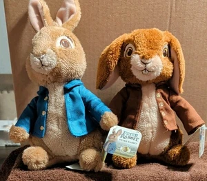 Peter Rabbit Plüsch Set 2 Peter Rabbit Benjamin 8 Zoll Just Play 2018 - Bild 1 von 8