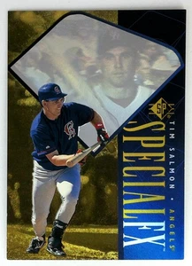1996 SP Tim Salmon #42 BASEBALL CARD California Angels Special FX - Bild 1 von 2