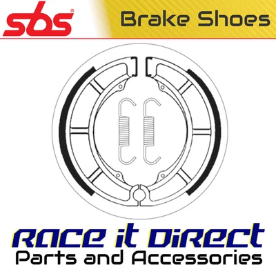 Zapatas de freno traseras SBS para SUZUKI C 800 B LC INTRUDER 2014-2017 Foto 1 de 4